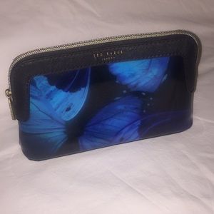 Ted Baker Bags - Butterfly Print Small Cosmetic Bag Ted Baker Bags - Butterfly Print Small Cosmetic Bag